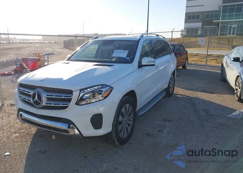 2017 Mercedes-Benz Gls 450 4Matic z USA, uszkodzony, nr VIN 4JGDF6EEXHA945420